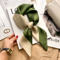 70 Silk Scarf Neck Small Square Scarf New Wave Dot Silk Scarf Small Scarf High-grade Small Scarf For Women sku image 67