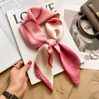 70 Silk Scarf Neck Small Square Scarf New Wave Dot Silk Scarf Small Scarf High-grade Small Scarf For Women sku image 69