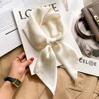 New Style Polo Dot High-end Silk Scarf Women's Fashionable All-match Silk Small Square Scarf Professional Decorative Spring And Autumn Scarf Scarf sku image 11