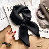 New Style Polo Dot High-end Silk Scarf Women's Fashionable All-match Silk Small Square Scarf Professional Decorative Spring And Autumn Scarf Scarf sku image 12