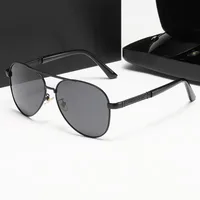 New Men's Driving Classic Polarized Sunglasses Fishing Sunglasses Outdoor Glasses Fashion UV-proof Oviductus Goggles sku image 4