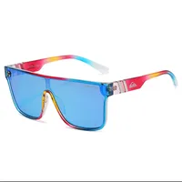 Real Film Conjoined Glasses Outdoor Sports Beach Driver Fishing Sunglasses Men's And Women's UV Protection Sunglasses sku image 2