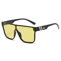 Real Film Conjoined Glasses Outdoor Sports Beach Driver Fishing Sunglasses Men's And Women's UV Protection Sunglasses sku image 4