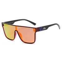 Real Film Conjoined Glasses Outdoor Sports Beach Driver Fishing Sunglasses Men's And Women's UV Protection Sunglasses sku image 8