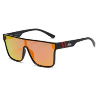 Real Film Conjoined Glasses Outdoor Sports Beach Driver Fishing Sunglasses Men's And Women's UV Protection Sunglasses sku image 10