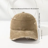 Unisex Sport Style Solid Color Curved Eaves Baseball Cap main image 2