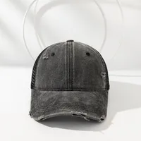 Unisex Sport Style Solid Color Curved Eaves Baseball Cap main image 4