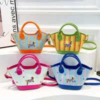 Niche Design Fashion Bag Internet Celebrant Bucket Handbag New Cute Dopamine Color Vegetable Basket Bag Crossbody Bag main image 1