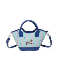 Niche Design Fashion Bag Internet Celebrant Bucket Handbag New Cute Dopamine Color Vegetable Basket Bag Crossbody Bag main image 6