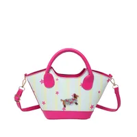 Niche Design Fashion Bag Internet Celebrant Bucket Handbag New Cute Dopamine Color Vegetable Basket Bag Crossbody Bag sku image 4
