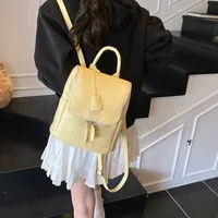 Solid Color Casual Holiday Women's Backpack main image 2