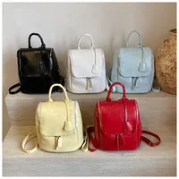 Solid Color Casual Holiday Women's Backpack main image 1