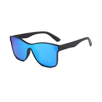 New   Outdoor Sports Riding Sunglasses Men And Women's Fashion Personalized Conjoined Polarized Sunglasses main image 3