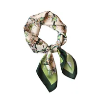 New Spring And Autumn Artificial Silk Small Scarf Women's Fashionable All-match Ribbon Decorative Scarf High-grade Business Wear Small Scarf main image 5