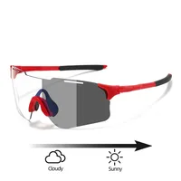 Style  New Color-changing Sports Glasses Outdoor Riding Sunglasses Men's And Women's Same Style Bicycle Windproof Sunglasses main image 2