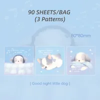 1 Piece 1 Set Animal Cat Class Learning School Paper Cartoon Style Cute Sweet Sticky Note sku image 3
