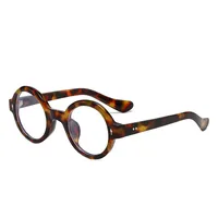 Retro Simple Style Framework Glasses PC UV400 Protection Round Frame Full Frame Glasses main image 7