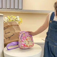 Kid'S Nylon Cartoon Capybara Cute Streetwear Oval Zipper Fanny Pack main image 2
