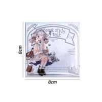 1 Piece 1 Set Portrait Animal Cartoon Class Learning School PET Paper Cartoon Style Cute Retro Notepad main image 2