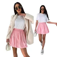 Europe And The United States    Hot Spring And Summer Puffy Skirt Elastic Waist Design Skirt main image 5