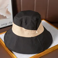Summer New Style Hat Women's Fashion All-match Fisherman Hat Sunshade Sunscreen Hat Summer Outdoor Anti-ultraviolet Big Hat Brim sku image 3