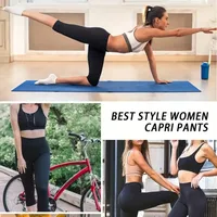 Women's Seven-point Fitness Pants High Waist Elastic Hip Yoga Peach Hip Sports Tights Factory Outlet main image 4