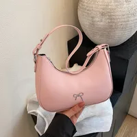 Summer New New Style Simple Shoulder Bag Niche Design Fashion Casual European Style Crescent Moon Bag Trend main image 3