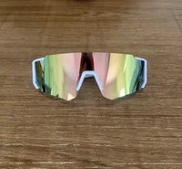 Children's Outdoor Sports Glasses Fashion Riding UV Protection Sunglasses Personalized Colorful Sunglasses sku image 9
