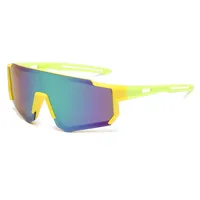 Children's Outdoor Sports Glasses Fashion Riding UV Protection Sunglasses Personalized Colorful Sunglasses sku image 14