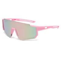 Children's Outdoor Sports Glasses Fashion Riding UV Protection Sunglasses Personalized Colorful Sunglasses sku image 10