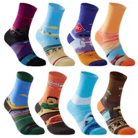 Trendy Socks Men's Men's Socks Women's Socks Thin   Medium Tube Breathable Hish  Socks Summer Thin main image 5