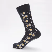 Spot  Fashion Colorful Lovers Socks Happy Socks High Casual Cotton Socks Wholesale sku image 2