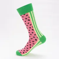 Spot  Fashion Colorful Lovers Socks Happy Socks High Casual Cotton Socks Wholesale sku image 3