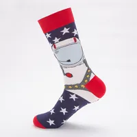 Spot  Fashion Colorful Lovers Socks Happy Socks High Casual Cotton Socks Wholesale sku image 5