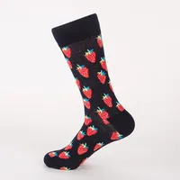 New  Colorful Fruit Men's Socks Socks Manufacturers Wholesale Casual Tube Couple Socks Without Card Head sku image 4