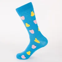 New  Colorful Fruit Men's Socks Socks Manufacturers Wholesale Casual Tube Couple Socks Without Card Head sku image 3