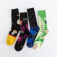 20 Years New Colorful Fashion Socks High Cotton Socks Multi-pattern Personality Trend Men's Socks Wholesale main image 2