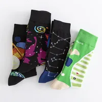 20 Years New Colorful Fashion Socks High Cotton Socks Multi-pattern Personality Trend Men's Socks Wholesale main image 4