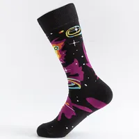 20 Years New Colorful Fashion Socks High Cotton Socks Multi-pattern Personality Trend Men's Socks Wholesale sku image 1