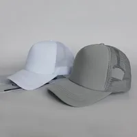 Factory Custom Sponge Net Cap Men And Women Embroidery Printing Logo Travel Advertising Double Solid Color Baseball Duck Tongue Hat main image 2
