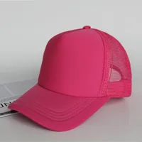 Factory Custom Sponge Net Cap Men And Women Embroidery Printing Logo Travel Advertising Double Solid Color Baseball Duck Tongue Hat sku image 5
