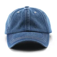 Baseball Cap New Style New Style Women Solid Color Light Plate Cowboy Couple Baseball Cap Outdoor Men's Sunscreen Cap main image 2