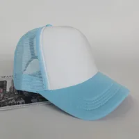 Factory Custom Sponge Net Cap Men And Women Embroidery Printing Logo Travel Advertising Double Solid Color Baseball Duck Tongue Hat sku image 13