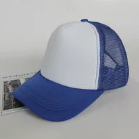 Factory Custom Sponge Net Cap Men And Women Embroidery Printing Logo Travel Advertising Double Solid Color Baseball Duck Tongue Hat sku image 14