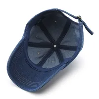 Baseball Cap New Style New Style Women Solid Color Light Plate Cowboy Couple Baseball Cap Outdoor Men's Sunscreen Cap main image 4