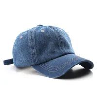 Baseball Cap New Style New Style Women Solid Color Light Plate Cowboy Couple Baseball Cap Outdoor Men's Sunscreen Cap main image 5