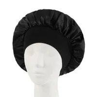 Wide-brimmed High Stretch Color Ding Nightcap Women's Beauty Salon Hair Care Hat Moon Chemotherapy Hat main image 2