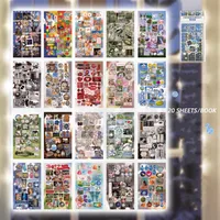 1 Piece 1 Set Animal Scenery School Paper Retro Stickers sku image 1