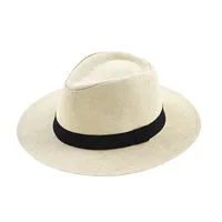 Summer Big Rim Hat Men's Sun Hat Sunshade Hat Beach Hat Cold Hat Encrypted Straw Hat Sunscreen  Hair main image 5