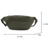 Chest Bag Women's New Sports And Leisure Solid Color Lightweight Shoulder Bag Large Capacity Versatile Crossbody Bag Portable Waist Bag Women's Bag main image 6